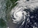 NOAA image of tropical storm Beryl over New England 7-11-24